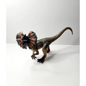 Large 16” DILOPHOSAURUS Dinosaur Action Figure Figurine Toy